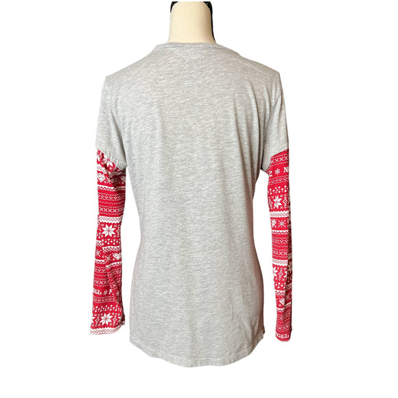 Disney T-shirt Jerry Leigh w/Mickey and Minnie in Christmas Theme Size XL 15/17 - Picture 3 of 5